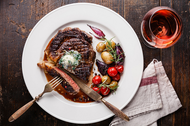 ribeye dinner